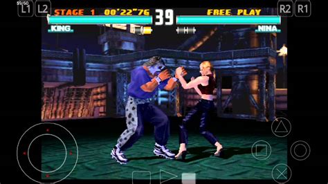 EPSXe Emulator 1 9 15 For Android Tekken 3 720p HD Sony PS1 YouTube