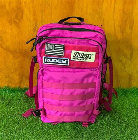 Military Backpack Fucsia Rudem Fitness Equipment