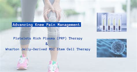 Advancing Knee Pain Management Prp Therapy And Wharton Jelly Derived Msc