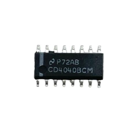 KIT 05 PEÇAS CIRCUITO INTEGRADO SMD SOIC 16 CD4040 CD4040BCM