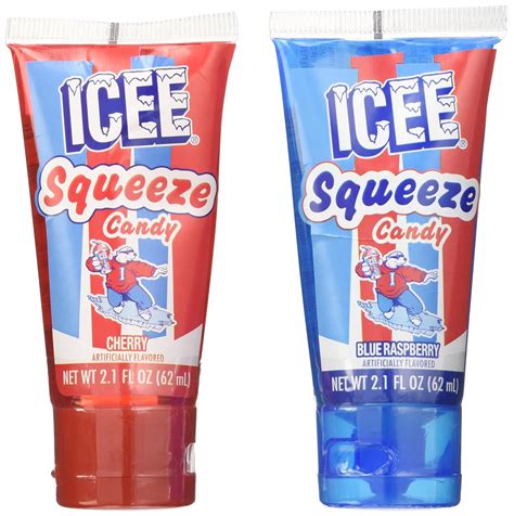 Icee Squeeze Candy 12 Count Of 2 1 Fl Oz