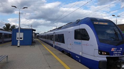 Warszawa Wschodnia Ic Train To Krak W G Wny Emu Stadler Flirt