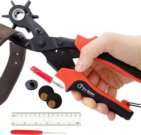 Professional Leather Hole Puncher Leather Punch Tool For Belts Watch