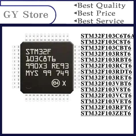 1pcs NEW STM32F103VCT6 STM32F103C8T6 STM32F103VET6 STM32F103ZET6