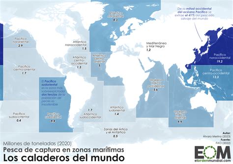 Total Imagen Planisferio Con Las Principales Regiones Pesqueras Del