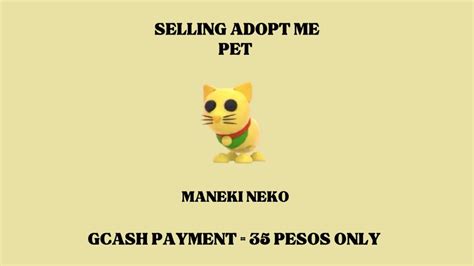 Maneki Neko Adopt Me Video Gaming Gaming Accessories In Game