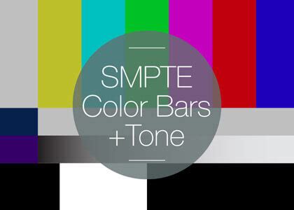 HD SMPTE Color Bars with Tone - Free Footage - Enchanted Media