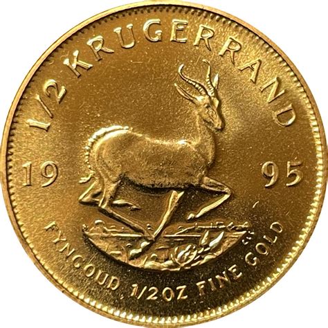 Südafrika Krügerrand 1995 1 2 oz Gold 1 443 00