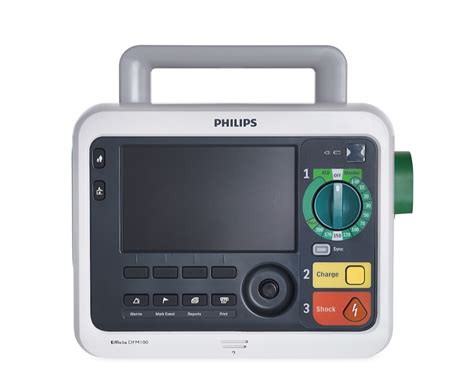 Philips Efficia Dfm Defibrillator Monitor For Icu Id