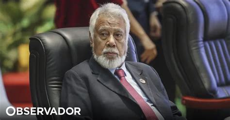 Xanana Gusmão inicia este sábado visita oficial a Portugal Observador