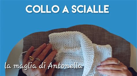 Come Fare Un Cardigan Con Collo A Scialle A Punto Legaccio Youtube