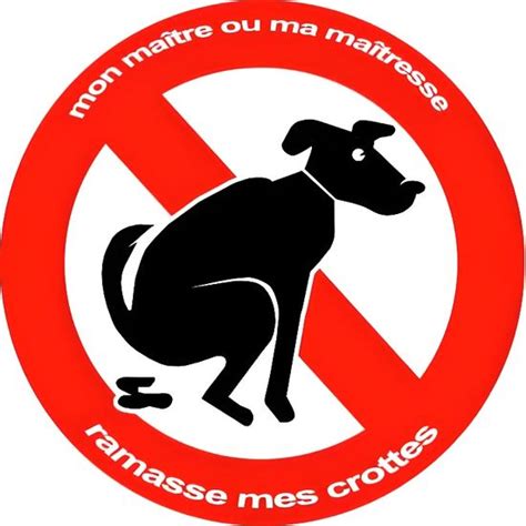 Stop Aux Crottes De Chiens Cm Cdiscount Maison