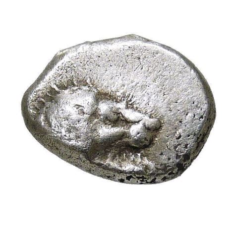 Lion Stellate Pattern Incuse Miletos Ionia Bc Ancient Greek