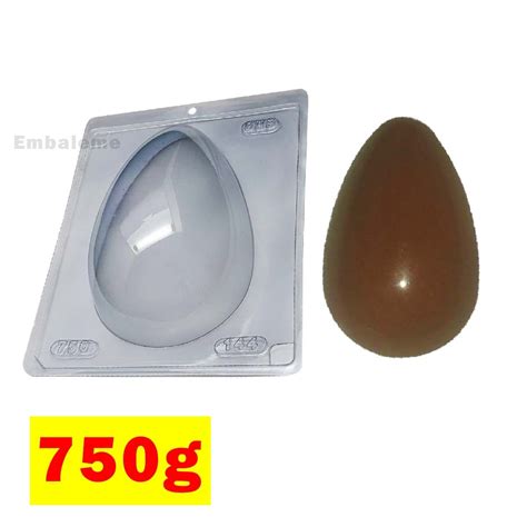 Forma de Acetato Ovo 750g Liso Cód 144 BWB