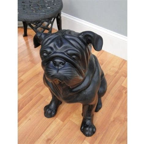 Bulldog Metal Statue Sculpture UGA Dawgs Georgia Mascot for