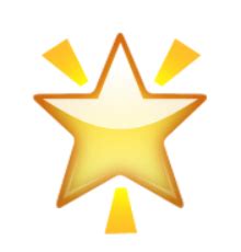 Ios Emoji Glowing Star