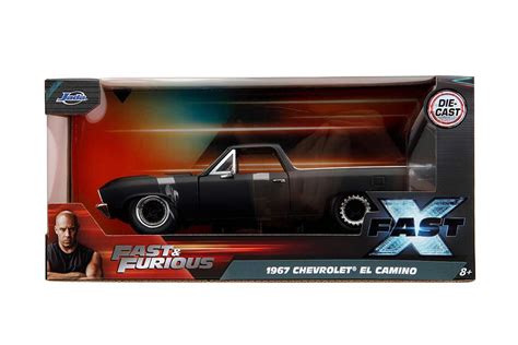 124 Hollywood Rides Fast And Furious Fast X 1967 Chevy El Camino Fast And Furious Diecast