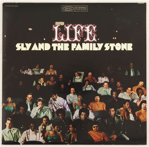 Lot Detail - Sly Stone Signed Sly & The Family Stone "Life" Album