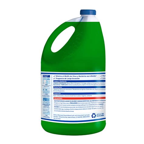 CLOROX LIMPIADOR DESINFECTANTE DE PISOS AROMA PINO 3 8L The Home