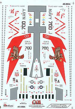 Lockheed S 3 B Viking 1 Scheme CAM 48088