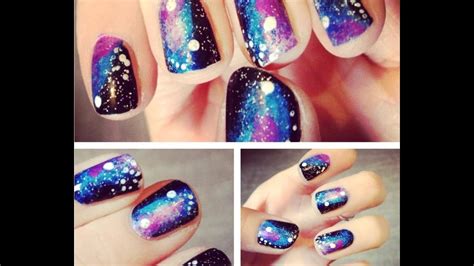 Cosmic Nails Tutorial - YouTube
