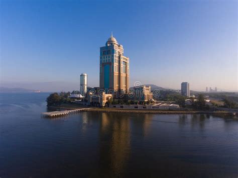 Sabah State Administrative Building Stock Photo - Image of view ...