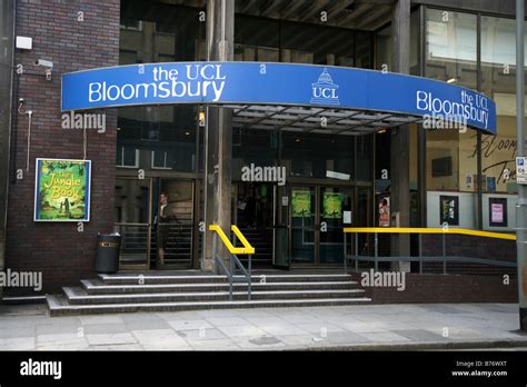 General View Gv Of The Bloomsbury Theatre And Cafe Part Of Ucl In