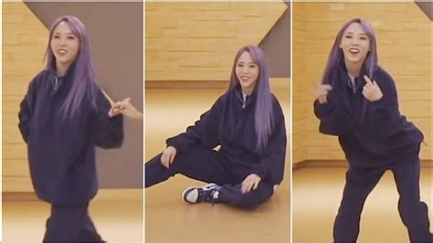 Mamamoo Hip Dance Practice S Moonbyul Focus Youtube