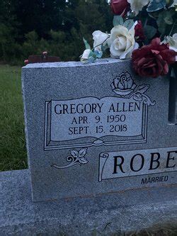 Gregory Allen Roberson Memorial Find A Grave