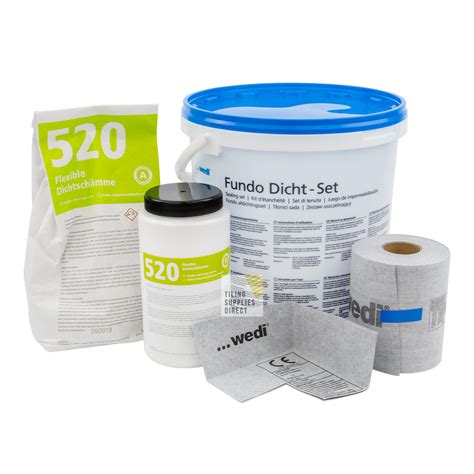 Wedi Fundo Sealing Set Tiling Supplies Direct