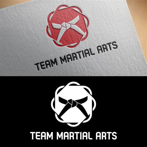 Bold Professional Martial Art Logo Design For Team Martial Arts By