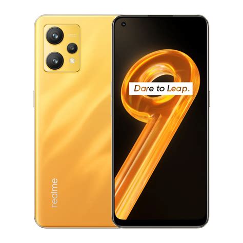 Buy Realme 9 (8GB RAM + 128GB Memory) - Sunburst Gold in Kuwait