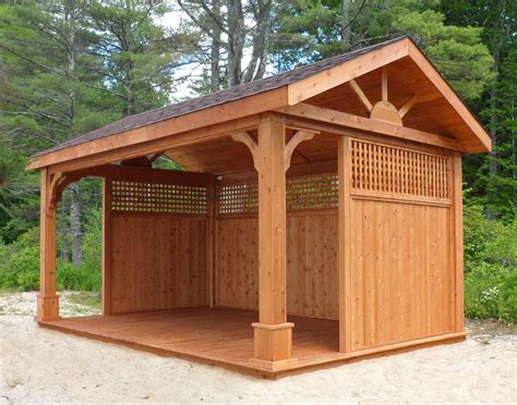 Red Cedar Gable Roof Ramadas Ramadas By Material