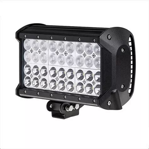 Farol Auxiliar Barra Milha Led Cree W Foco Duplo Off Road