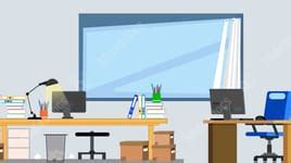 Grey Gray Business Office Desk Powerpoint Background For Free Download ...