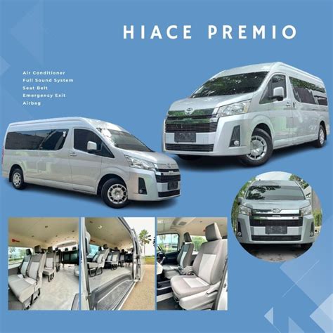 Sewa Hiace Di Bali Mini Bus Hiace Premio Bus Hiace Pariwisata