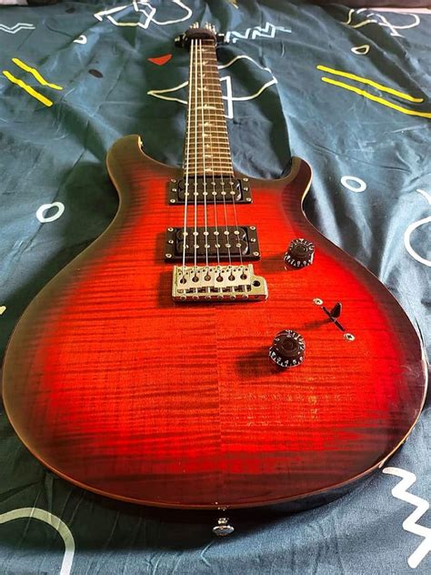 PRS SE CUSTOM 24 RED ALL STOCK, Hobbies & Toys, Music & Media, Musical ...