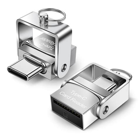 Картридер-Брелок c Type-C на Micro-SD/TF карт памяти, Card Reader для ...