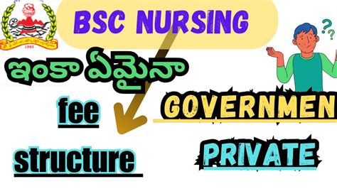 Bsc Nursing Fee Details Dr Ysr University Full Fee Structure Government And Private