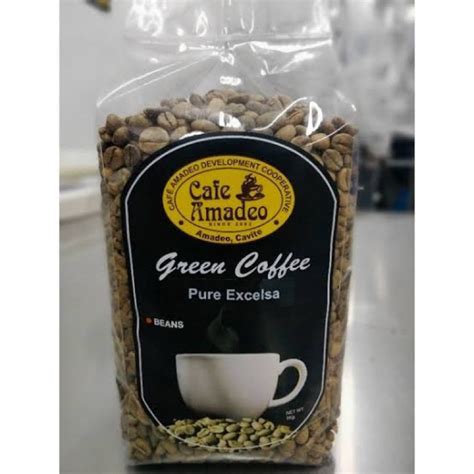 Cafe Amadeo Pure Excelsa RAW BEANS Shopee Philippines