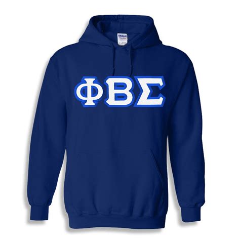 Phi Beta Sigma Custom Twill Hooded Sweatshirt Sale 4500 Greek Gear®