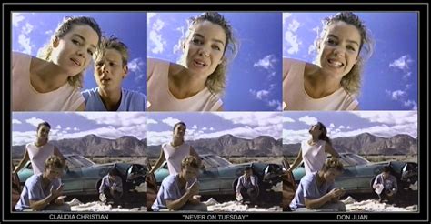 Naked Claudia Christian In Never On Tuesday