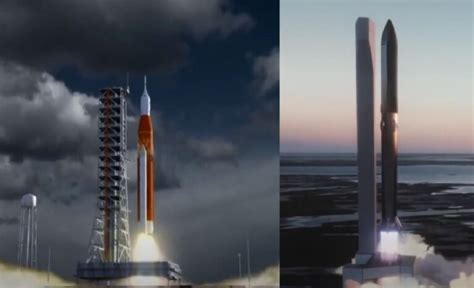 SLS Vs Starship: Differences Between NASA And SpaceX Heavy Launchers - Teknonel