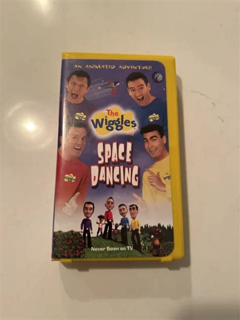 The Wiggles Vhs Lot Space Dancing Wiggle Bay Never Seen On Tv 2441