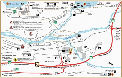 Lake Louise Alberta Canada Map | secretmuseum