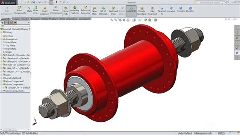 Solidworks Tutorial Design And Assembly Of Bicycle Hub In Solidworks