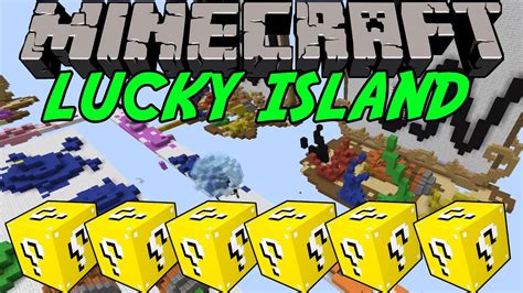 Minecraft Spleefade P Lucky Island Minigame P Svenska Youtube