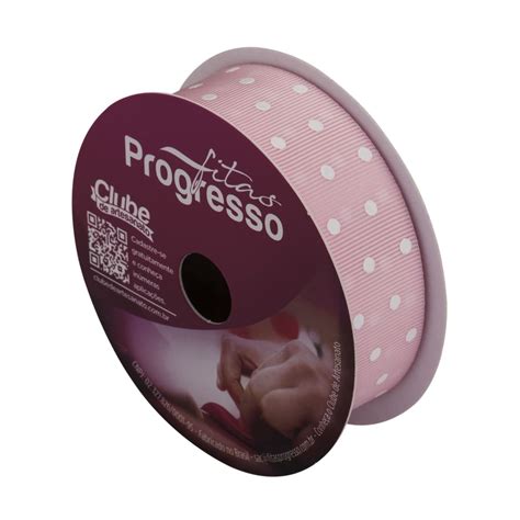 Fita Pgs Mm Cor Linha Po Rosa Beb Rol Metros Produto