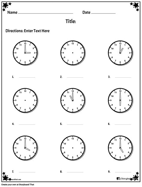 Telling Time Portrait BW القصة المصورة من قبل hu examples