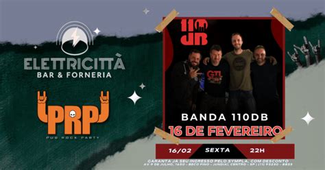 Sex Elettricitt Db Pub Rock Party Em Jundia Sympla